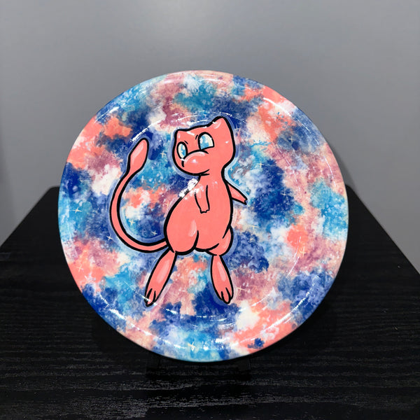 Mew Blue and Pink Plate