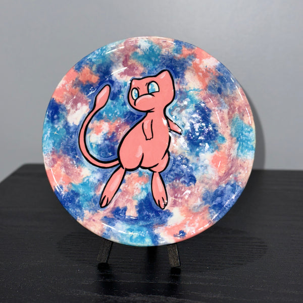 Mew Blue and Pink Plate