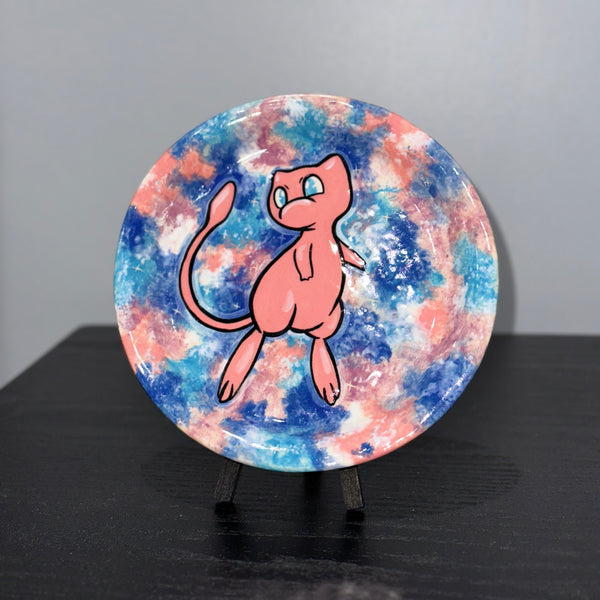 Mew Blue and Pink Plate