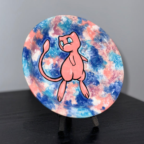 Mew Blue and Pink Plate