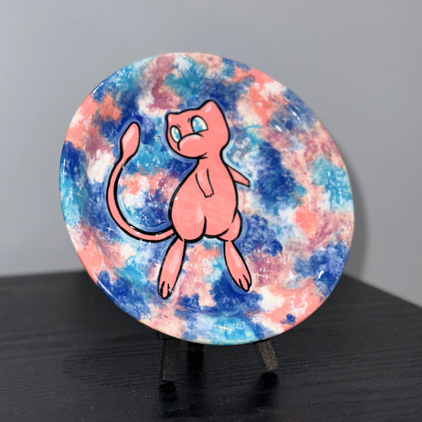 Mew Blue and Pink Plate