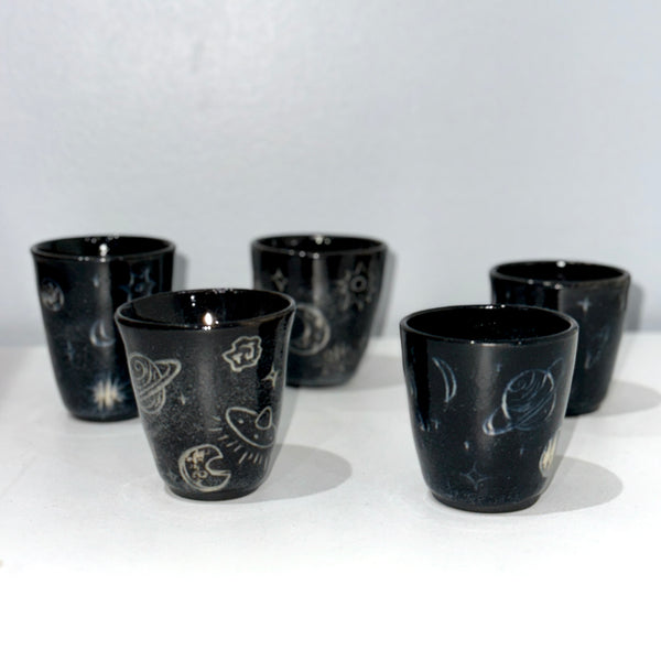 Outer Space Shot Glasses (Set of 5)