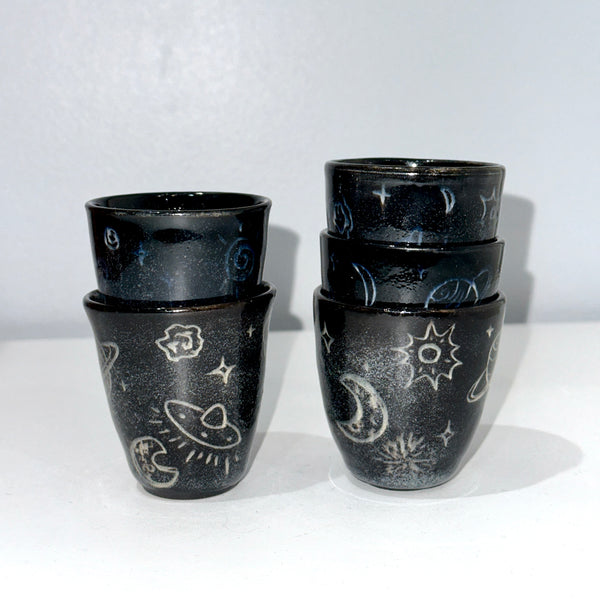 Outer Space Shot Glasses (Set of 5)