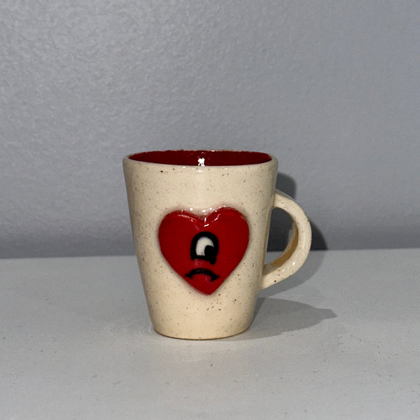 Bad Bunny Heart Mini Mug Shot Glass
