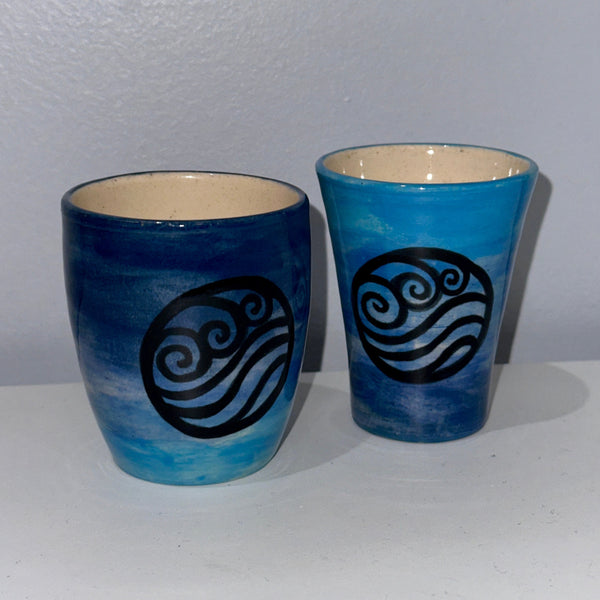 Gradient Water Tribe Large Shot Glasses