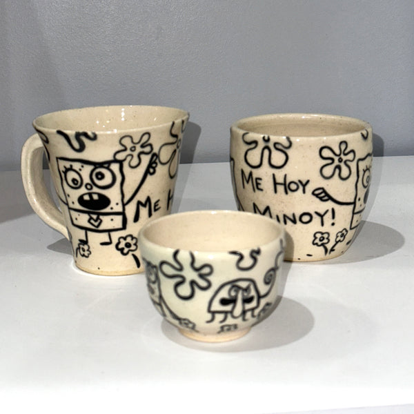 DoodleBob Pottery – Hand-Painted Mug, Cup, or Tea Cup