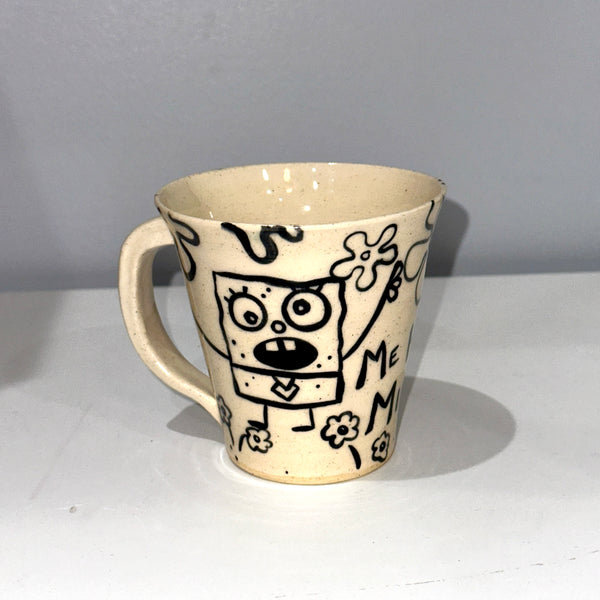 DoodleBob Pottery – Hand-Painted Mug, Cup, or Tea Cup