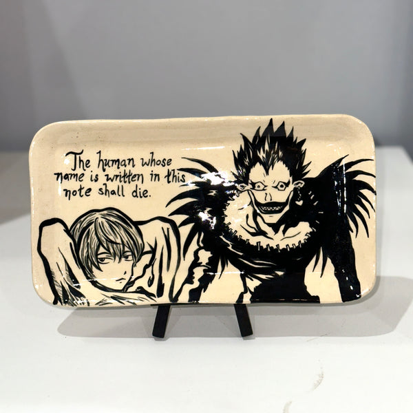 Light and Ryuk Death Note Tray