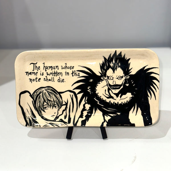Light and Ryuk Death Note Tray