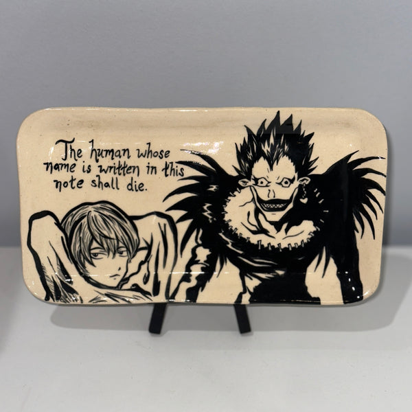Light and Ryuk Death Note Tray
