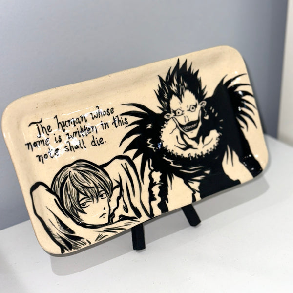 Light and Ryuk Death Note Tray