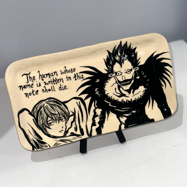 Light and Ryuk Death Note Tray