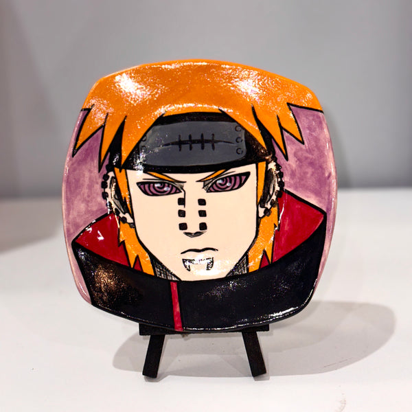 Pain Akatsuki Round Square Plate