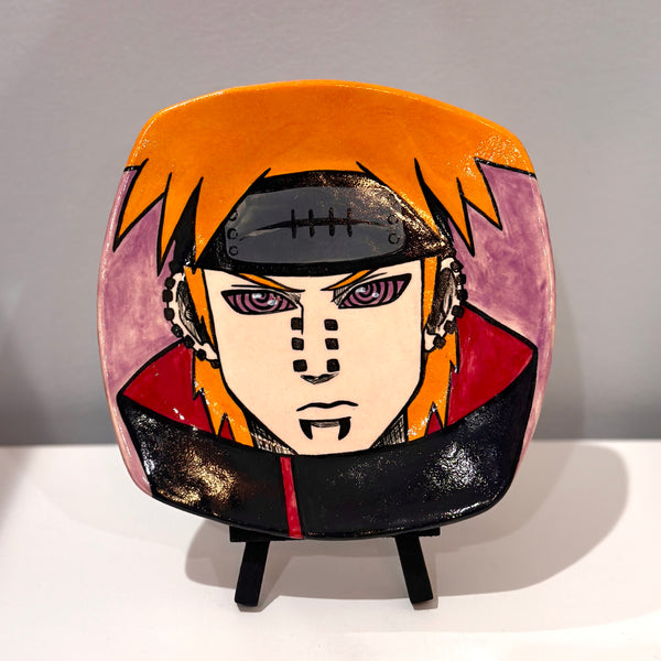 Pain Akatsuki Round Square Plate
