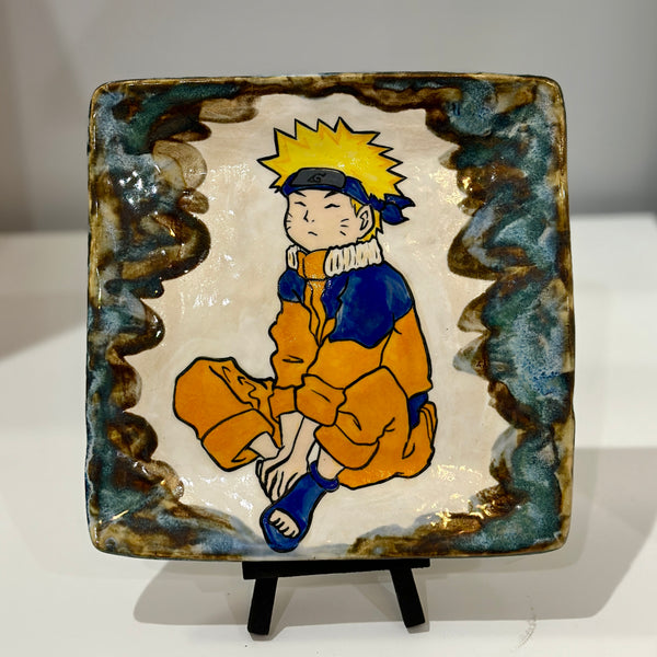 Naruto Uzumaki Square Plate