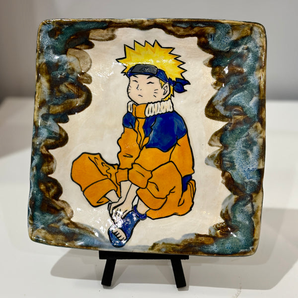 Naruto Uzumaki Square Plate
