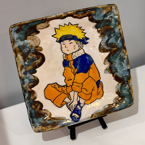 Naruto Uzumaki Square Plate