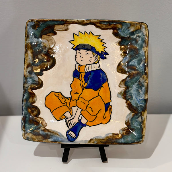Naruto Uzumaki Square Plate