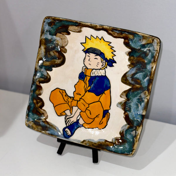 Naruto Uzumaki Square Plate