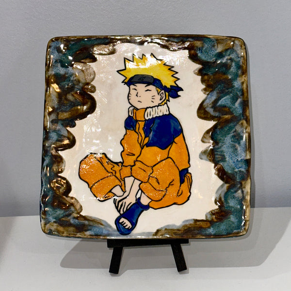 Naruto Uzumaki Square Plate