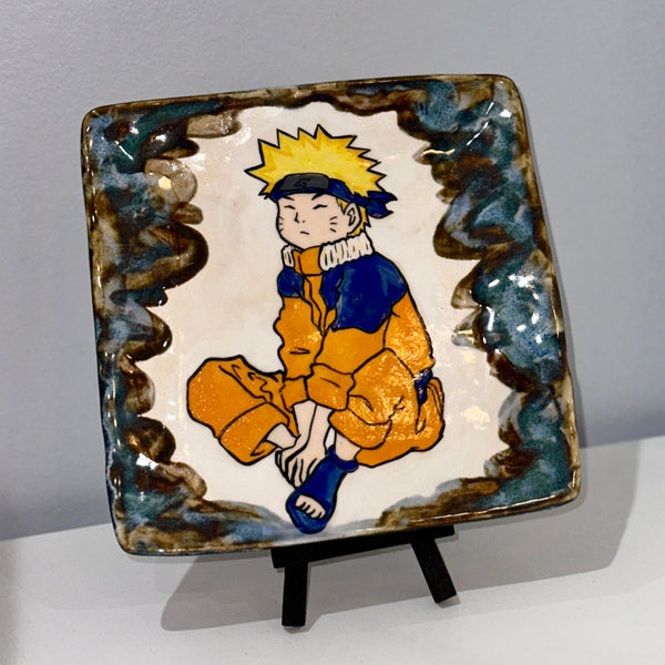 Naruto Uzumaki Square Plate