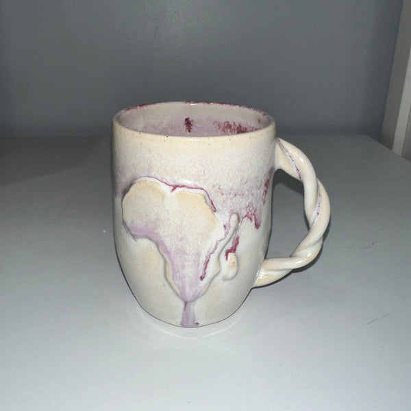 Raised Africa Mugs