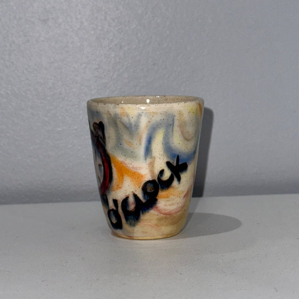 "Shot O' Clock" Shot Glass
