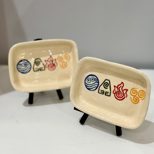 Avatar Four Nation Symbols Small Dish