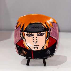 Pain Akatsuki Round Square Plate