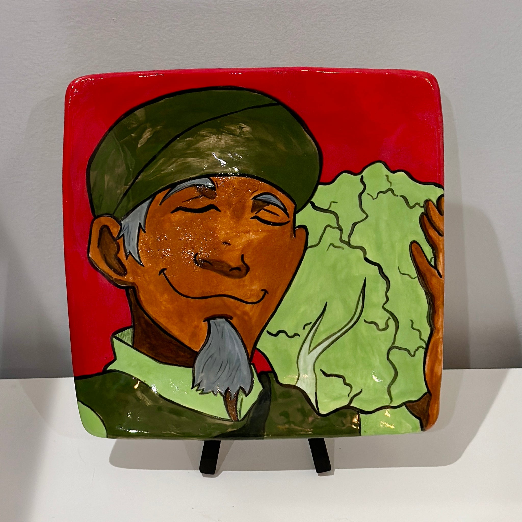 Cabbage Merchant Square Plate