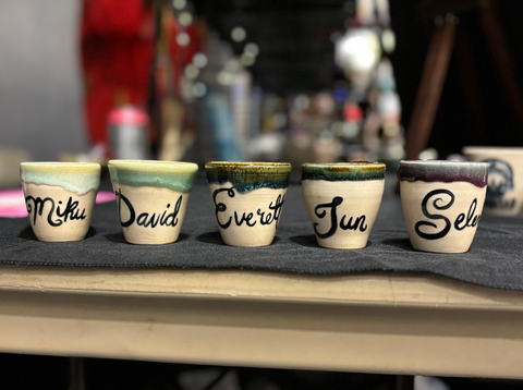 Custom name shot glass