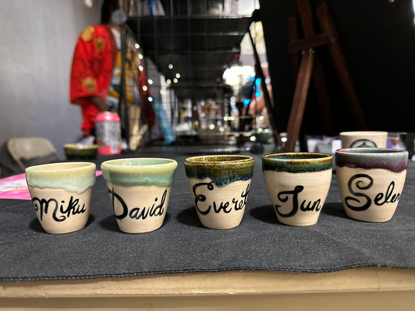 Custom name shot glass