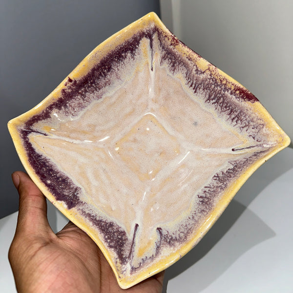 Medium Curved Square Bowl