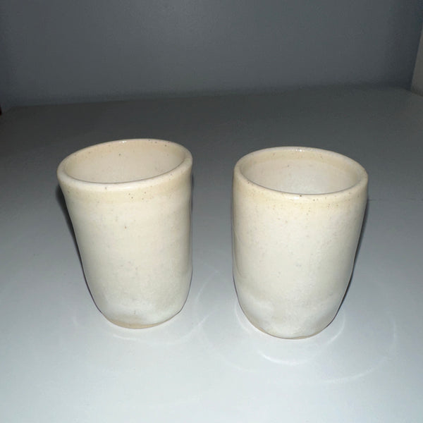 Glazed Wheel Thrown Shot Glasses