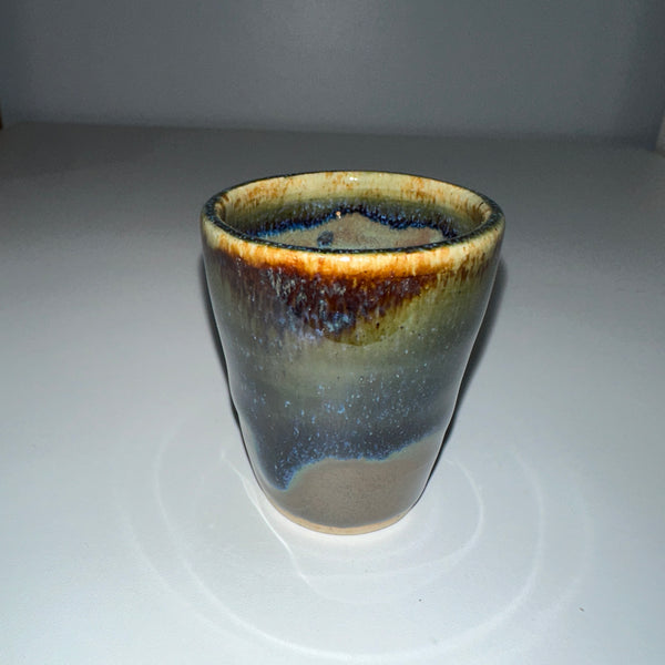 Glazed Wheel Thrown Shot Glasses