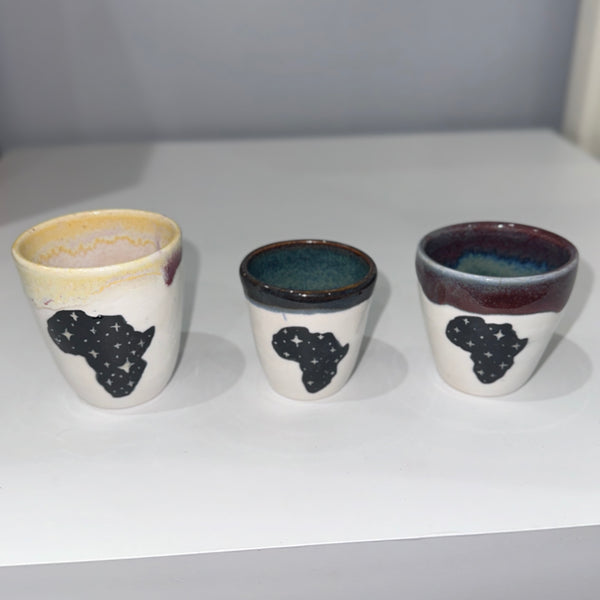 Sparkle Africa Shot Glasses