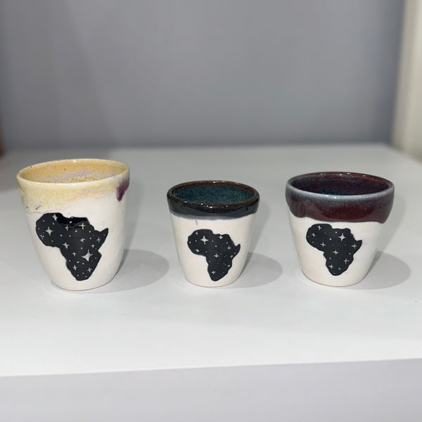 Sparkle Africa Shot Glasses