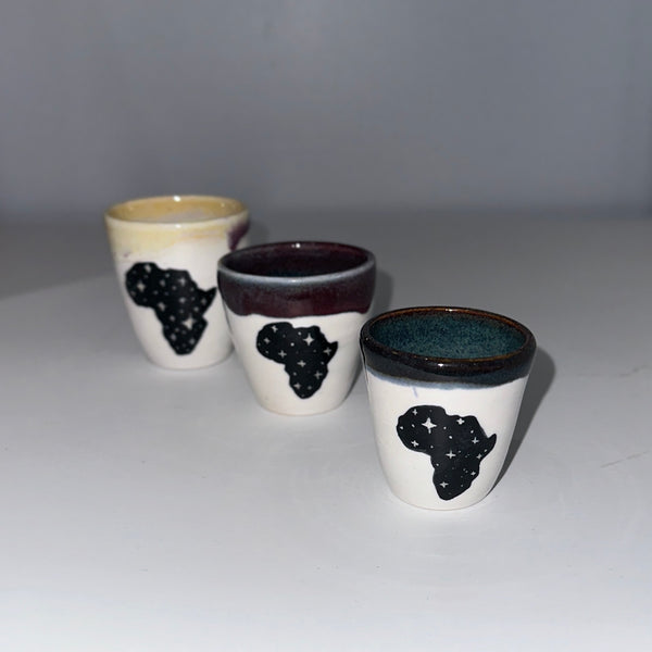 Sparkle Africa Shot Glasses