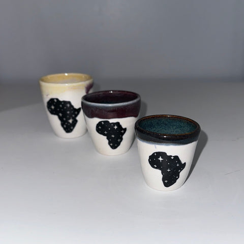 Sparkle Africa Shot Glasses