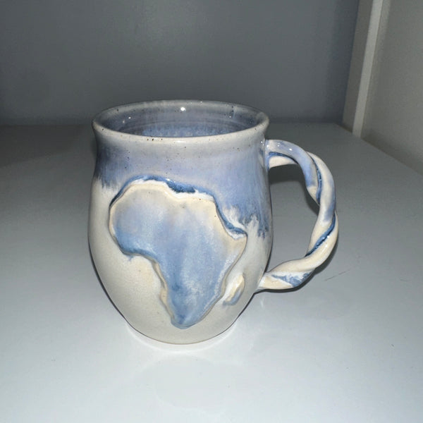 Africa Twisted Handle Mugs