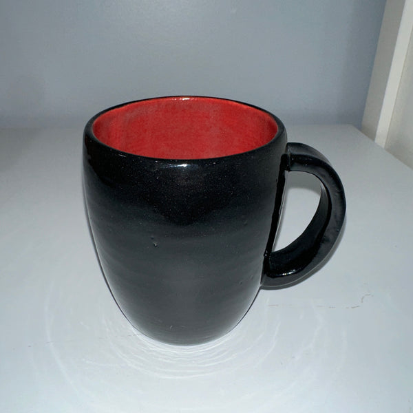 Akatsuki Cloud Black/Red Mug