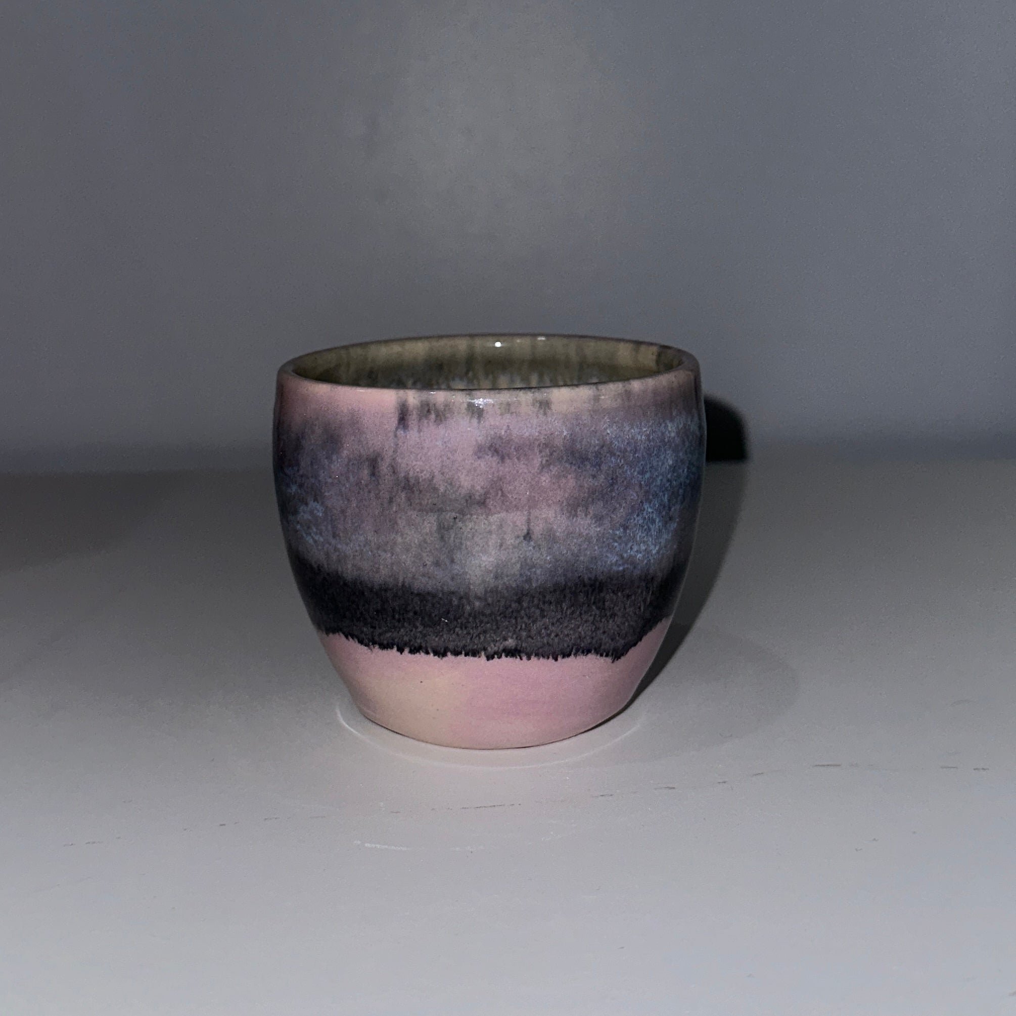 Purple/Dark Blue Teacup (reglaze)