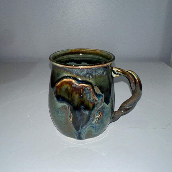 Raised Africa Mugs