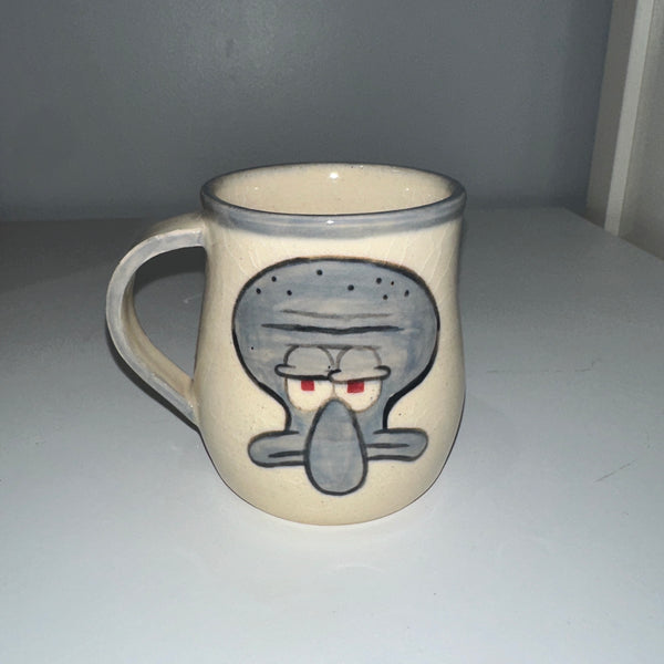 Sqiudward Mug