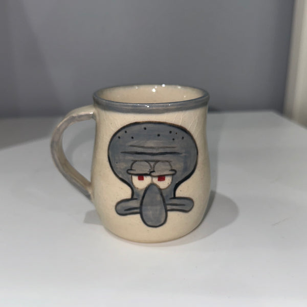 Sqiudward Mug