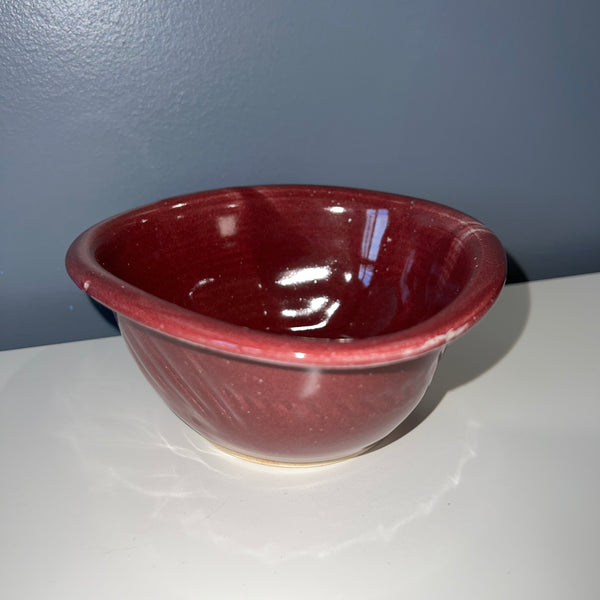 Rounded Triangle Raspberry Bowl