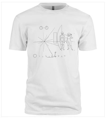 Black Pioneer Plaque White T-shirt